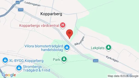 Affärslokaler att hyra i Ljusnarsberg - Bild från Google Street View