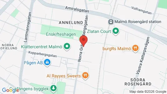 Affärslokaler att hyra i Sofielund - Bild från Google Street View