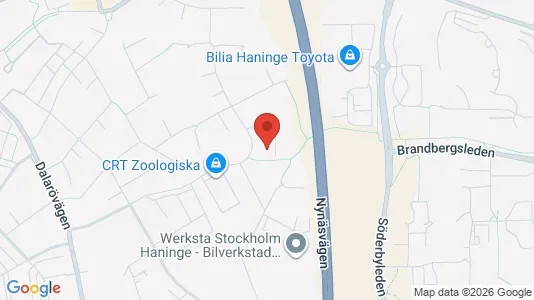 Kontorslokaler att hyra i Haninge - Bild från Google Street View