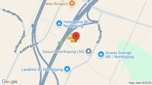 Kontorslokaler att hyra i Norrköping - Bild från Google Street View