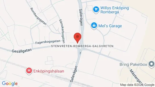 Kontorslokaler att hyra i Enköping - Bild från Google Street View