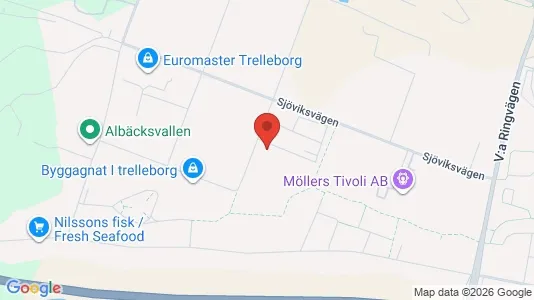 Kontorslokaler att hyra i Trelleborg - Bild från Google Street View