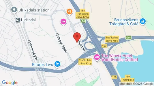 Kontorslokaler att hyra i Solna - Bild från Google Street View