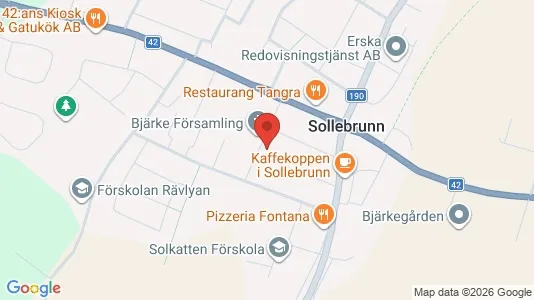 Affärslokaler att hyra i Alingsås - Bild från Google Street View