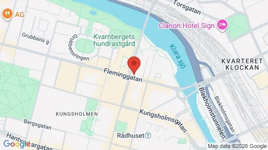 Kontorslokaler att hyra i Kungsholmen - kort over placeringen