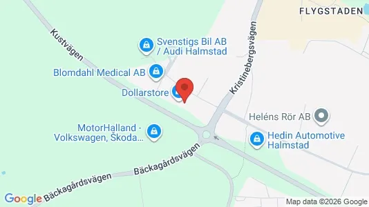Kontorslokaler att hyra i Halmstad - Bild från Google Street View