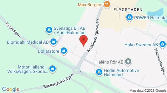 Kontorslokaler att hyra i Halmstad - Bild från Google Street View