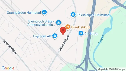 Kontorslokaler att hyra i Halmstad - Bild från Google Street View