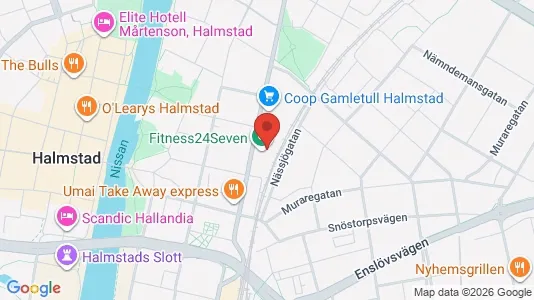Kontorslokaler att hyra i Halmstad - Bild från Google Street View