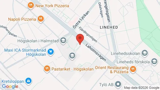 Kontorslokaler att hyra i Halmstad - Bild från Google Street View