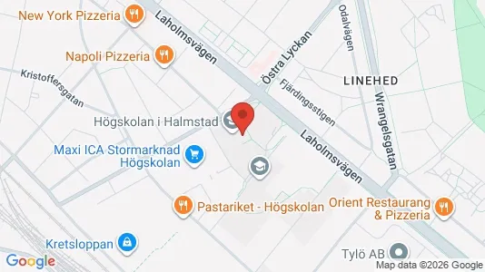 Kontorslokaler att hyra i Halmstad - Bild från Google Street View