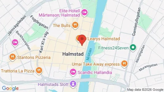 Kontorslokaler att hyra i Halmstad - Bild från Google Street View