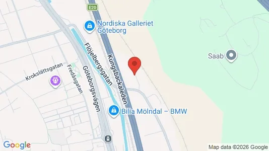 Kontorslokaler att hyra i Mölndal - Bild från Google Street View