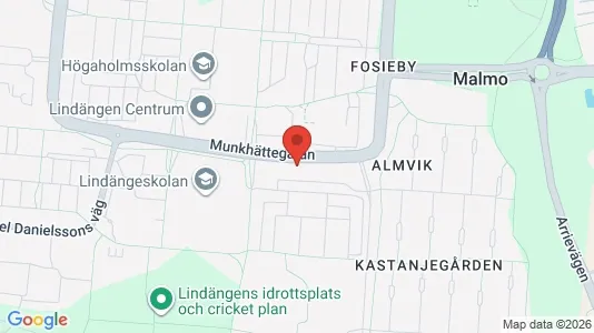 Kontorslokaler att hyra i Fosie - kort over placeringen