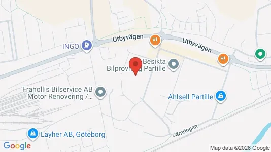 Industrilokaler att hyra i Partille - Bild från Google Street View