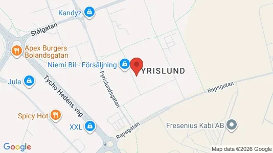 Industrilokaler att hyra i Uppsala - Bild från Google Street View