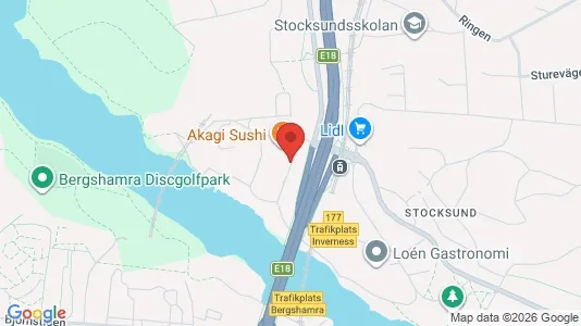 Affärslokaler att hyra i Danderyd - kort over placeringen