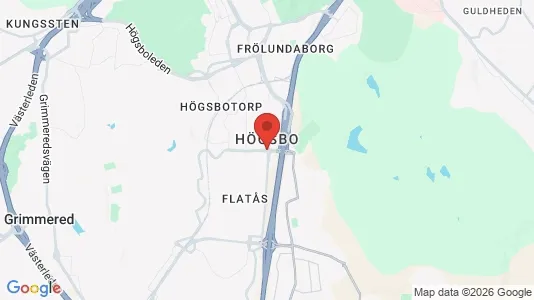 Butikslokaler att hyra i Askim-Frölunda-Högsbo - Bild från Google Street View