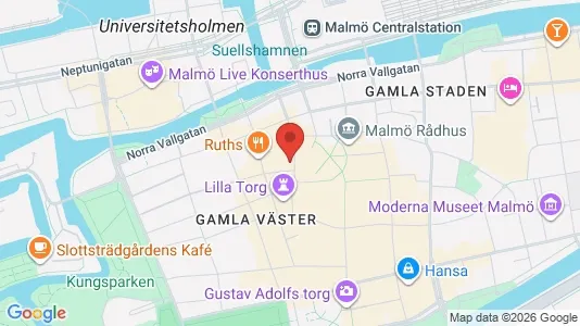 Kontorslokaler att hyra i Malmö Centrum - Bild från Google Street View