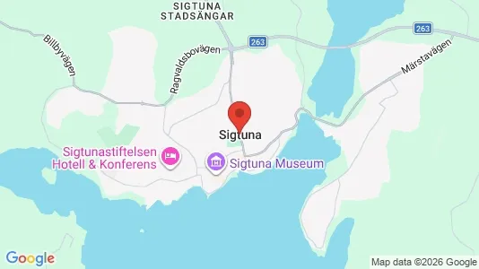 Butikslokaler att hyra i Sigtuna - Bild från Google Street View