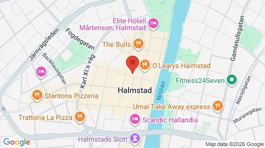 Kontorslokaler att hyra i Halmstad - Bild från Google Street View