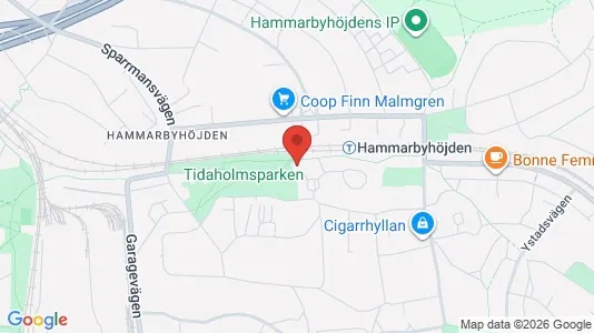Kontorslokaler att hyra i Söderort - kort over placeringen