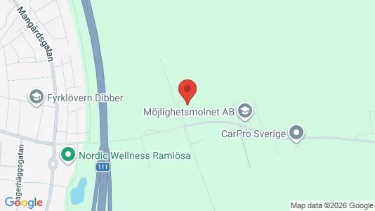 Affärslokaler till försäljning i Helsingborg - kort over placeringen