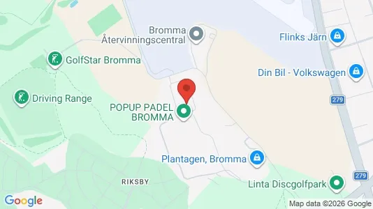 Kontorslokaler att hyra i Västerort - kort over placeringen