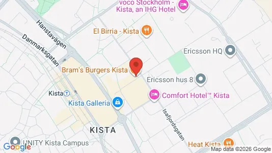 Kontorslokaler att hyra i Västerort - kort over placeringen