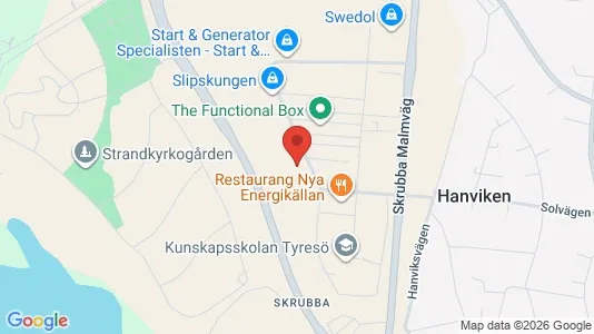 Lagerlokaler att hyra i Stockholm Innerstad - kort over placeringen