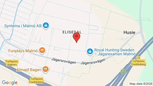 Industrilokaler att hyra i Fosie - kort over placeringen