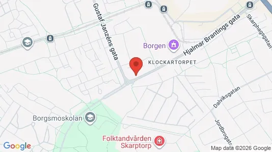 Affärslokaler att hyra i Norrköping - kort over placeringen
