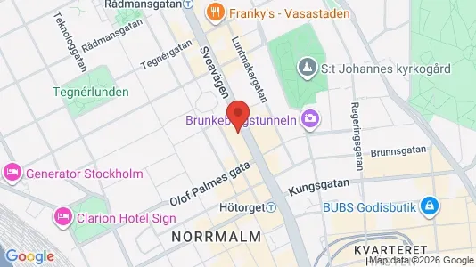 Affärslokaler att hyra i Område ej specificerat - kort over placeringen