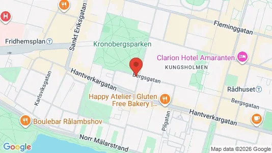 Kontorslokaler till försäljning i Kungsholmen - kort over placeringen