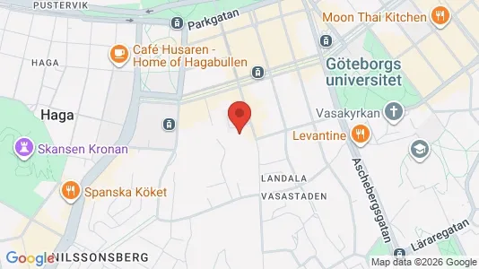 Kontorslokaler att hyra i Göteborg Centrum - kort over placeringen