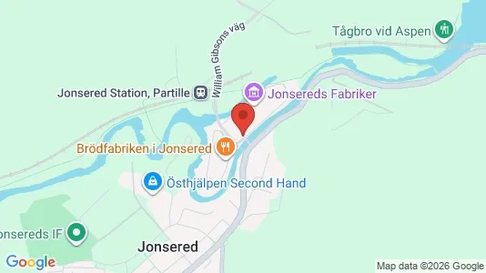 Lagerlokaler att hyra i Partille - kort over placeringen
