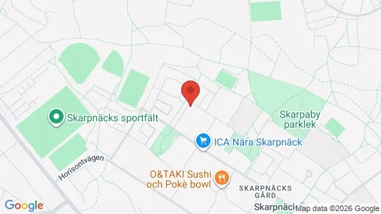Lagerlokaler att hyra i Söderort - kort over placeringen