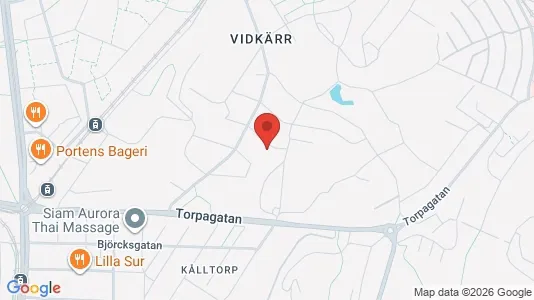 Affärslokaler till försäljning i Örgryte-Härlanda - kort over placeringen