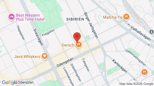Coworking spaces att hyra i Stockholm Innerstad - kort over placeringen