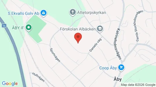 Affärslokaler att hyra i Norrköping - kort over placeringen