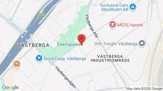 Kontorslokaler att hyra i Söderort - kort over placeringen