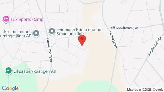 Industrilokaler att hyra i Kristinehamn - kort over placeringen