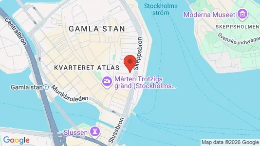 Kontorslokaler att hyra i Stockholm Innerstad - kort over placeringen