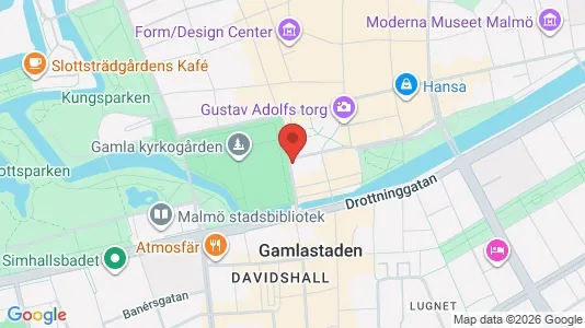 Kontorslokaler att hyra i Malmö Centrum - kort over placeringen