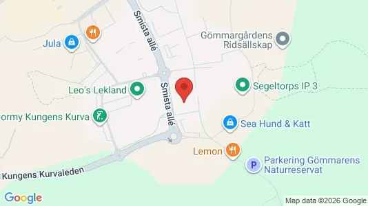 Kontorslokaler att hyra i Huddinge - kort over placeringen