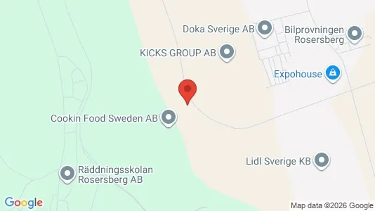 Lagerlokaler att hyra i Sigtuna - kort over placeringen