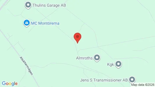 Kontorslokaler att hyra i Norrköping - kort over placeringen