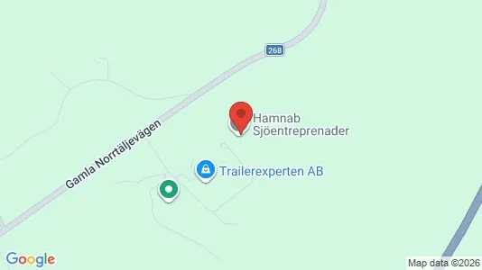 Affärslokaler att hyra i Vallentuna - kort over placeringen