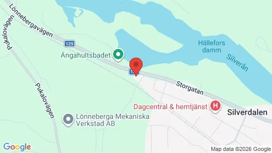 Industrilokaler att hyra i Hultsfred - kort over placeringen