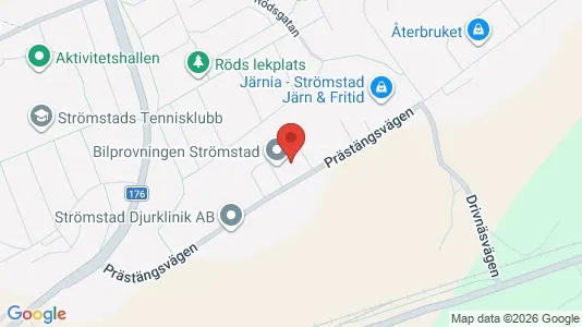 Kontorslokaler att hyra i Strömstad - kort over placeringen